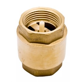 DuraChoice 3/4" Brass In-Line Spring Check Valve - 200WOG
