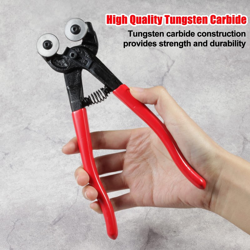 SPEEDWOX Glass Tile Nipper, Tile Cutter, Replacement Blades, Spare Replacement