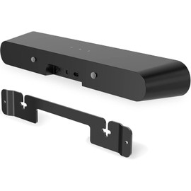 notiela Soundbar Mount for Sonos Ray Wall Mount Bracket Easy to Install Floating Sound Bar Mounts for Sonos Ray Mount Under TV, Black