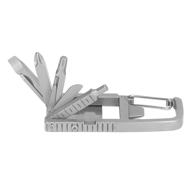 Keychain Multitool 12 in 1 Folding Multi Tool Stainless Steel