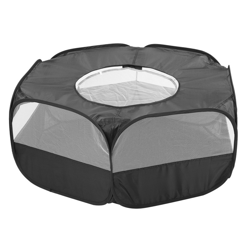 Foldable Small Animal Hamster Fence Autoopen Outdoor Indoor Exercise Crawling