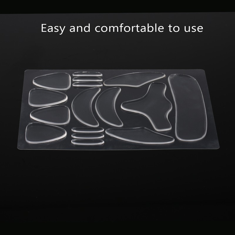 Reusable Silicone Anti-aging Pad Set Wrinkle Patches for Wrinkles Prevention