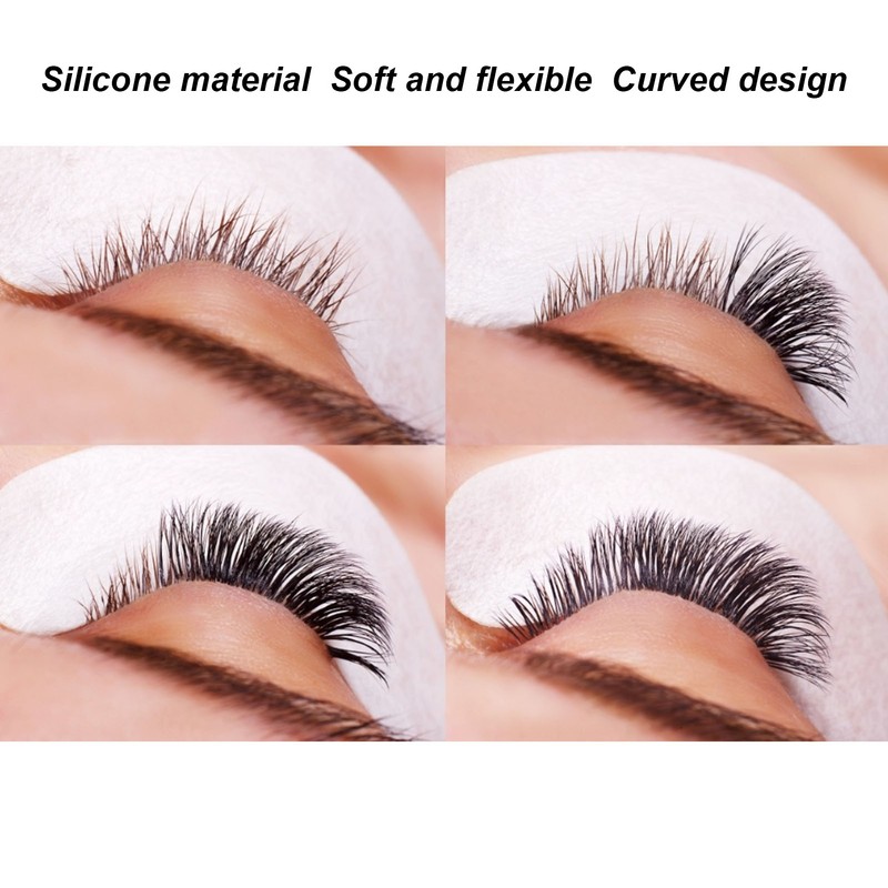 10 Pairs Eyelash Extension Gel Pad Reusable Silicone Lash Extension