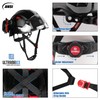 UM ULTRAMAXX Safety Helmet Hard Hat with Visor and Ear