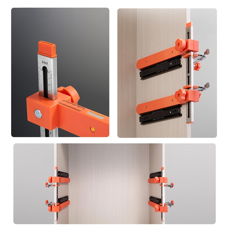 Imbot Drawer Slide Jig Precision Cabinet Drawer jig Tool with