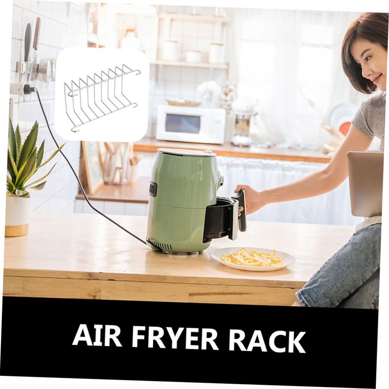 NOLITOY Stainless Steel Air Fryer Toast Rack Cooking Rack for