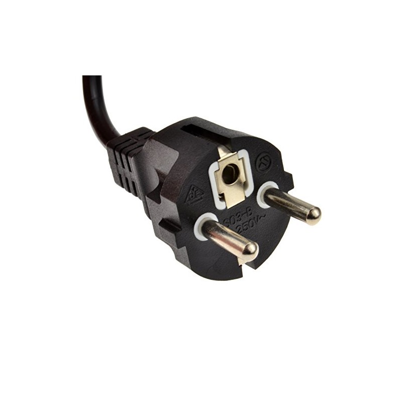 kenable Clover Leaf Male C5 Plug to Euro Schuko Plug