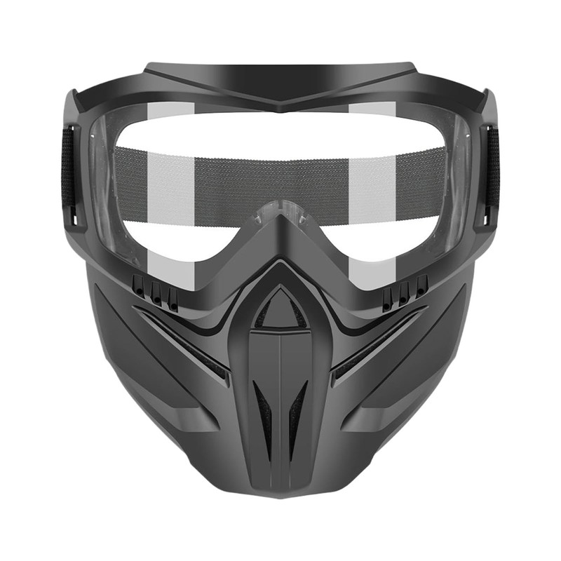 Motorcycle Riding Goggles with Face Cover | Safety Goggles,Motorcycle Helmets