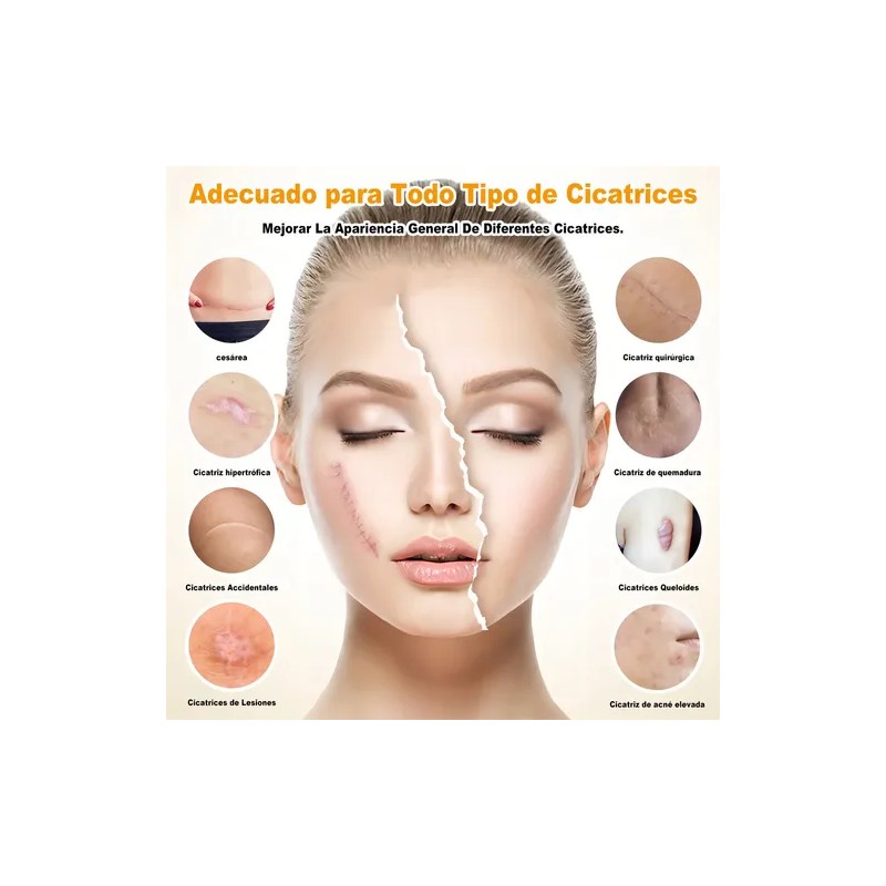 Gel Puvida Cicatrizante para Rostro y Cuerpo, de Día y