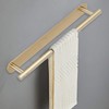 Single Rod Towel Bar 304 Stainless Steel Wall Mount Adhesive