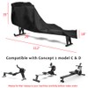 Waterproof Rowing Machine Cover - Heavy Duty Row Accessories Compatible
