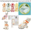 CELONROMF 2-Pack Pet Post-Surgery Recovery Suit for Cats Dogs, Abdominal