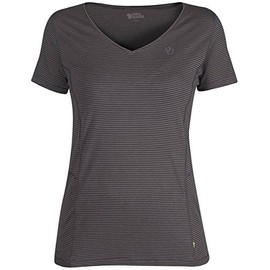Fjallraven Women's Abisko Cool T-Shirt, Dark Grey, Small