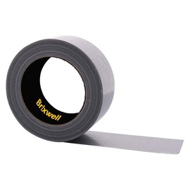 Brixwell 4 Rolls - Duct Tape Grey Professional Grade 2 Inch x 45 Yards Made in the USA
