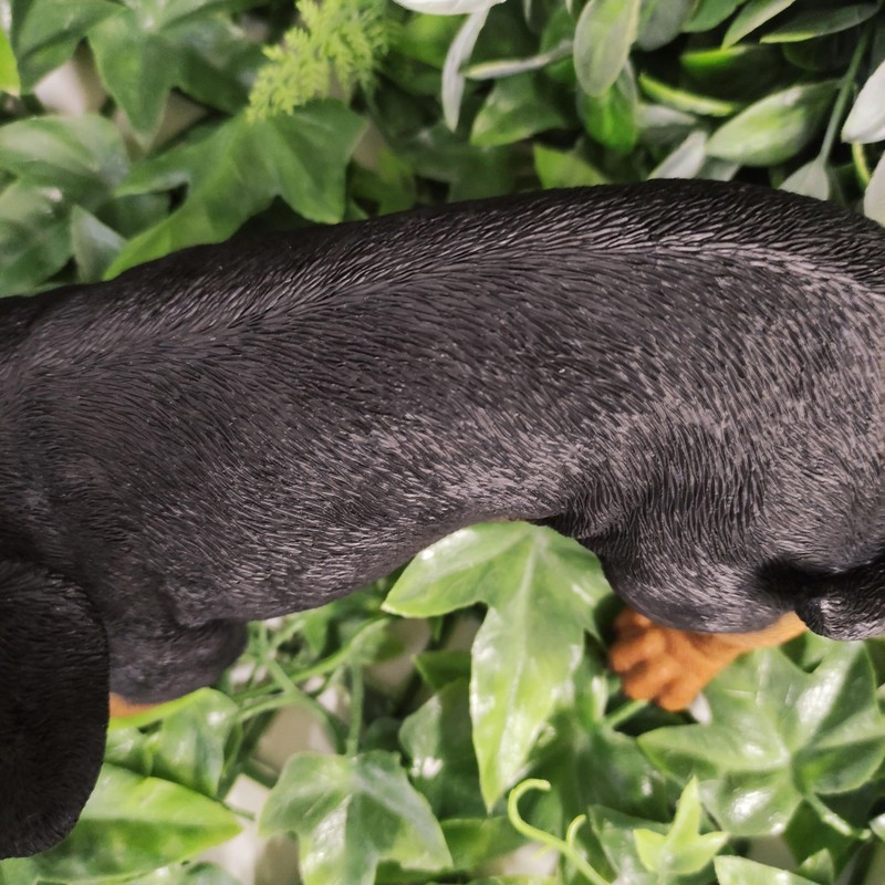 Vivid Arts - AP-DACH-D Active Puppy Dachshund Ornament