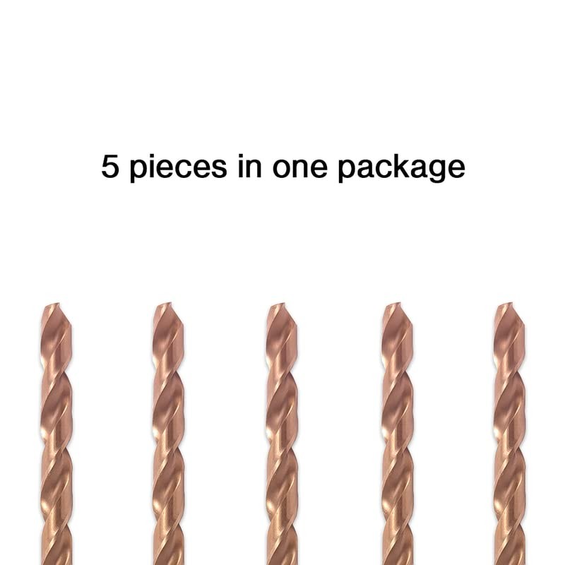 PROFFI 7.5 mm x 5 Pieces M35 HSS Cobalt Drill