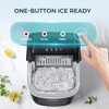 EUHOMY Countertop Ice Maker Machine with Handle, 26.4lbs Per Day,