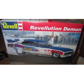 #7355 Revell Revellution Demon 1/25 Scale Plastic Model Kit,Needs Assembly