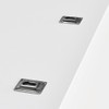 RecPro Marine LHW-B Flush Mount Boat Ladder Bracket Hardware for