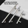Rergy 10 Pack Cabinet Pulls Brushed Nickel 3inch(76mm) Cabinet Pulls