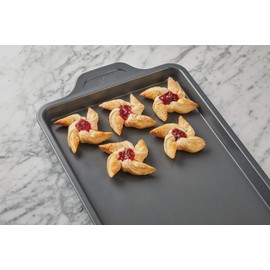 All-Clad Pro-Release Nonstick Bakeware Jelly Roll Pan, 12 x 15 inch, Gray