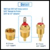 Hihaha 2 Electric Fan Relay Kit with Temperature Switc 185