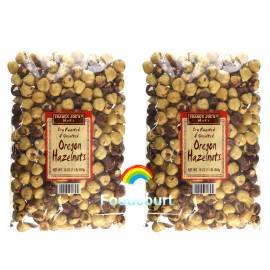 Trader Joe's 2 Packs Trader Joe's Dry Roasted & Unsalted Oregon Hazelnuts 16 oz Each Pack