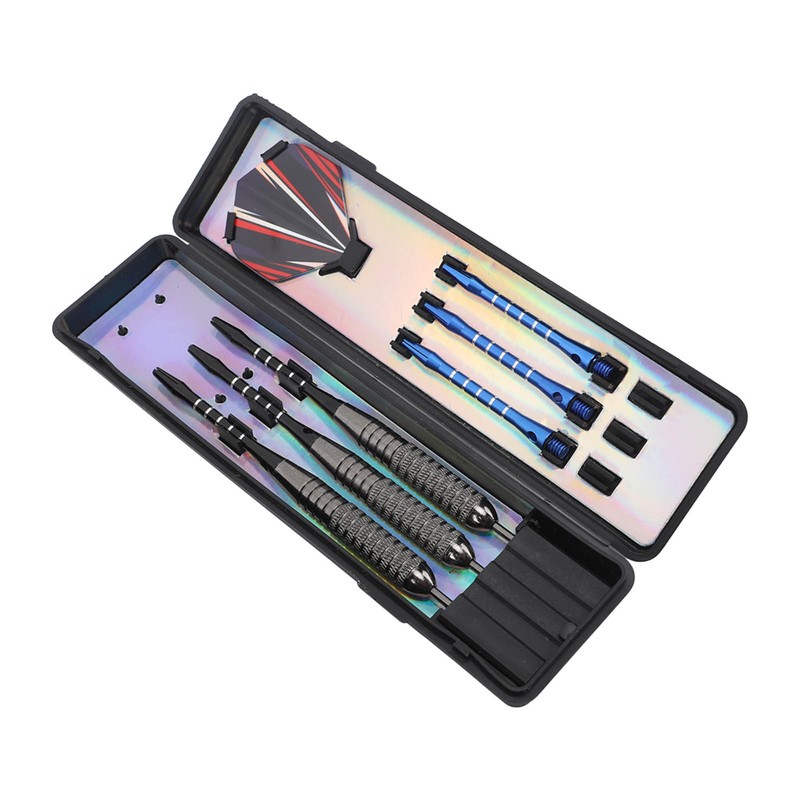 3PCS Metal Tip Darts Set for Dartboard Iron Aluminum Professional