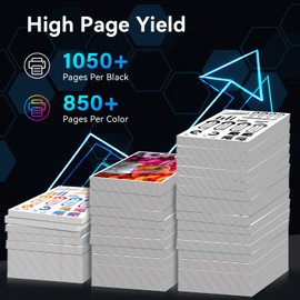 LEMERO 215A Compatible Toner Cartridge Replacement for HP 215A Toner Cartridge Work with HP Color Laseret Pro MFP M182nw M183fdw M155dw M155nw Printer (215A Black Cyan Yellow Magenta, with CHIP)