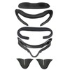 6PCS VR Face Cushion Pad Prevent Fogging Plastic Frame Lens