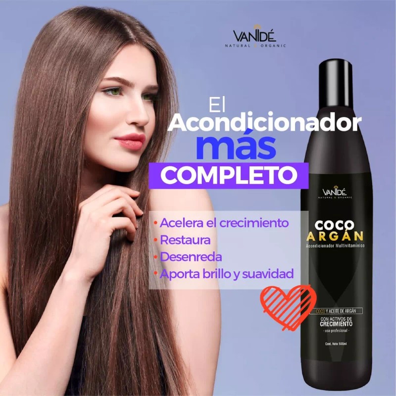 Vanidé Acondicionador Multivitamínico Coco Argán