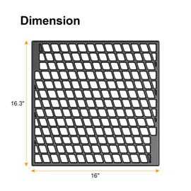 Dual Sided Sear Cooking Grate for Weber Genesis & Spirit 2016 and Newer Grill,Cast Iron Grid Grates for Weber Genesis 2022 SX-325S S-325S E-325S EX-325S 7670