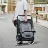 VEVOR Walk-behind Hand Push Floor Sweeper, 25.6" Sweeping Width Floor