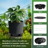 P Polerden 4-Pack Self Watering Fabric Pot Base, Auto Pots