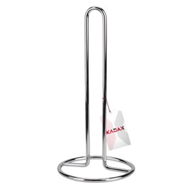 Kadax Paper Towel Holder, Kitchen Roll Holder, Practical Paper Holder, Stainless Steel, Sturdy Base And Design, 31cm