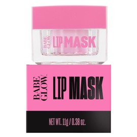 Babe Original Babe Glow Fragrance-Free Lip Sleeping Mask for Softer Lips, Hyaluronic Acid & Antioxidant Infused for Smoother, Moisturized Lips, Unscented, Cruelty-Free