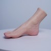 Silicone Female Model Feet,Realistic Life Size Fake Foot Jewerly Sandal