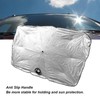 Car Sunshade Umbrella Silver Small Size Sun Protector Parasol Window