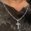 Inspired By My Girls High Polished Solid Sterling Silver Cross