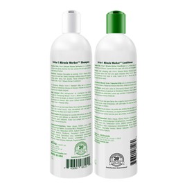 Hawaiian Silky Miracle Worker Shampoo & Conditioner, 16 fl oz | Strengthen & Repair Damaged Hair | Sulfate-Free, Paraben-Free