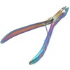 OdontoMed2011 Titanium Coaded 'Cuticle Nippers Rainbow Color ODM