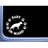 EZ-STIK Baby on Board German Shepherd L472 6" Dog Sticker