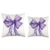 Girly | Bow in Watercolor | coquette | Aesthetic purple