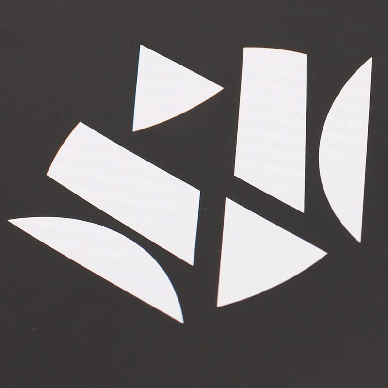 G6 Car Emblem Corners Inlays Film Sticker Perfect Fit by