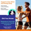 Magnesium Glycinate Gummies 600mg, Sugar Free Magnesium Gummies for Adults