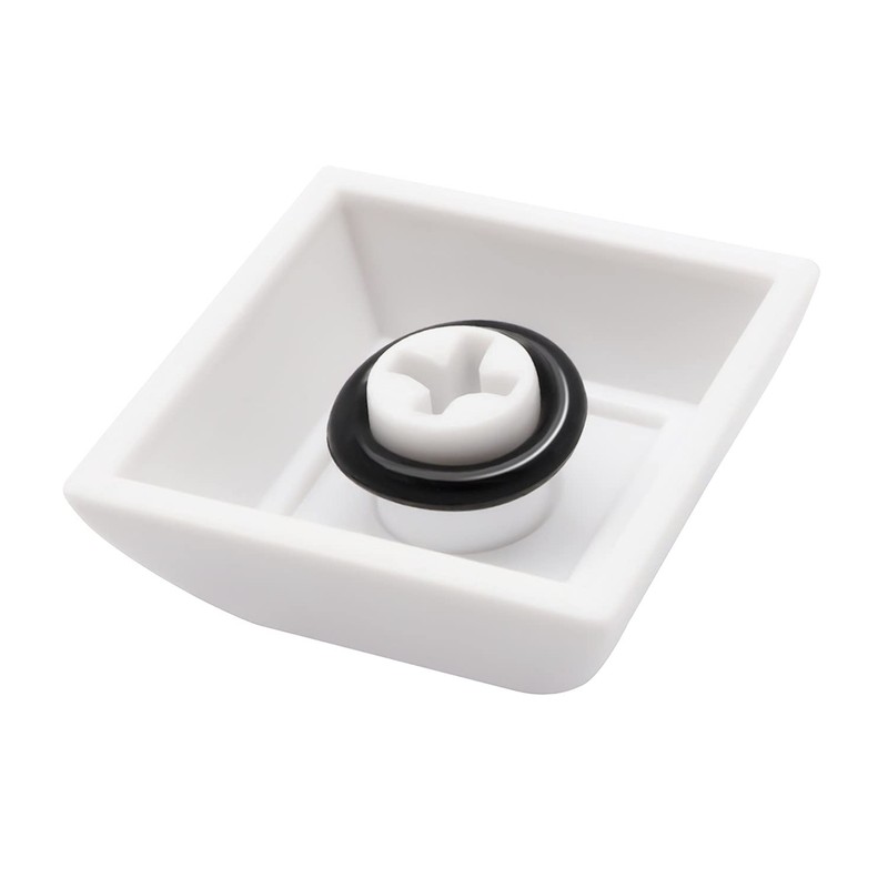 ThreeBulls 120Pcs Clear Rubber O-Ring Keyboard, O-Rings Keycaps, Switch Dampeners