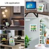 LCD Electronic Alarm Clock Temperature Humidity Monitoring Alarm for Indoor