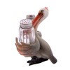 3-Piece Pelican Salt & Pepper Shaker Holder, Nautical Kitchen Accessory,