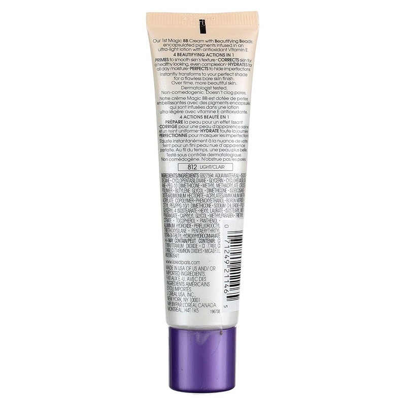 L’Oreal ParisStudio Secrets Magic BB Cream, Light - 1 Oz,