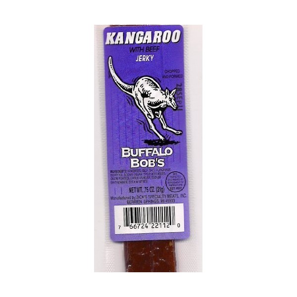 Buffalo Bob's Outback Kangaroo Jerky 12 Pack